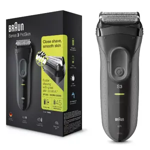 Foil shaver Braun Series 3 3000s Black