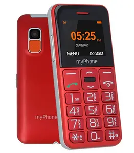 Mobile phone MYPHONE Halo Easy — 1.77" TFT display, 24 MB RAM, 32 MB storage, Single SIM, 0.3 MP camera, 1000 mAh battery