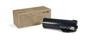 Xerox oriģinālais melnais augstas ietilpības toneris printeriem Phaser 3610 un WorkCentre 3615 14000 lappusēm 106R02722