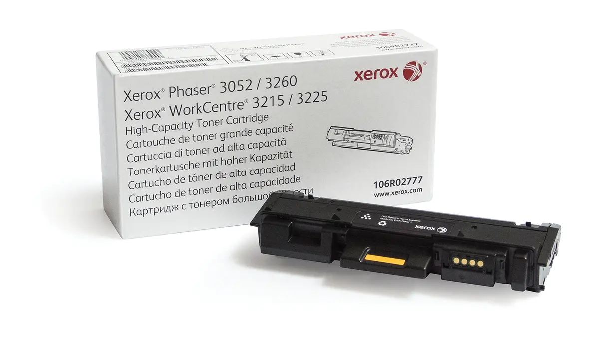 Xerox oriģinālais melnais lielas ietilpības toneris