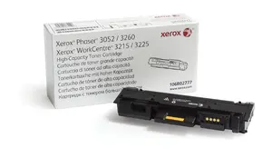 Xerox oriģinālais melnais lielas ietilpības toneris Phaser 3052/3260, WorkCentre 3215/3225 iekārtām, 3000 lpp.