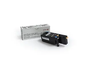 Oriģinālais cyan standarta ietilpības tonera kasetne Xerox 106R02756 priekš Phaser 6020, Phaser 6022, WorkCentre 6025, WorkCentre 6027, 1000 lapu resurss