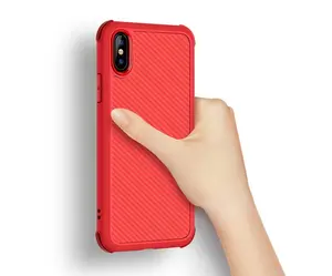 Shockproof case Devia Shark1 for iPhone XS Max (6.5) — red