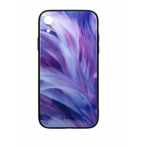 Aizsargstikls Tellur Cover Glass print priekš iPhone XR ar attēlu spalva
