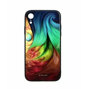 Phone cover Tellur Cover Glass Print for iPhone XR Mesmeric – hard back protective case with glass print