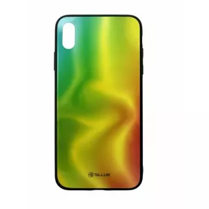 Aizsargstikls Tellur iPhone XS Max — drukāts ar zīdainu apdari