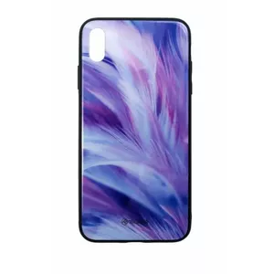 Чехол Tellur Cover Glass Print для iPhone XS Max — накладка с печатным стеклянным задником