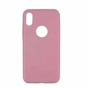 Phone cover Tellur Slim Synthetic Leather for iPhone X/XS — Pink, slim protective case