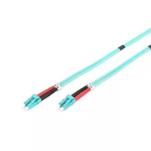 Digitus Fiber Optic Multimode Patch Cord, OM 3, LC / LC