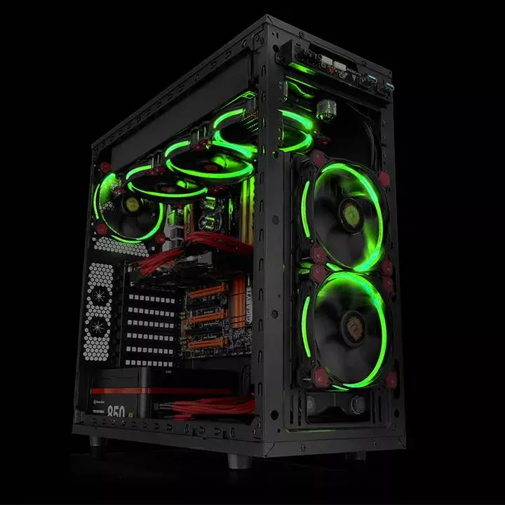 Вентилятор Thermaltake Riing 12 CL-F055-PL12GR-A Photo 4