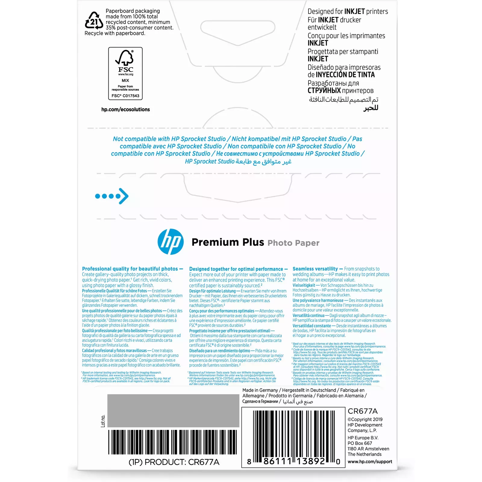 HP CR677A Photo 3