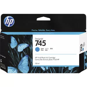Картридж HP 745 Cyan 130ml F9J97A