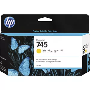 Картридж HP 745 F9J96A 130мл Желтый