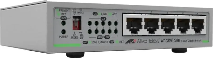 Neadministrēts slēdzis Allied Telesis AT-GS910/5E-50, AT-GS910/5E-50