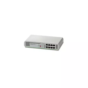 Allied Telesis AT-GS910/8-50 Unmanaged Gigabit Ethernet (10/100/1000) Grey