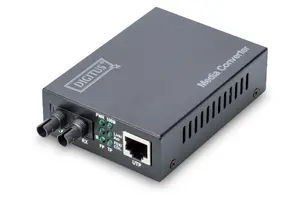 Медиаконвертер Fast Ethernet Digitus DN-82010-1 RJ45 в ST многомодовый 1310 нм 2000 м