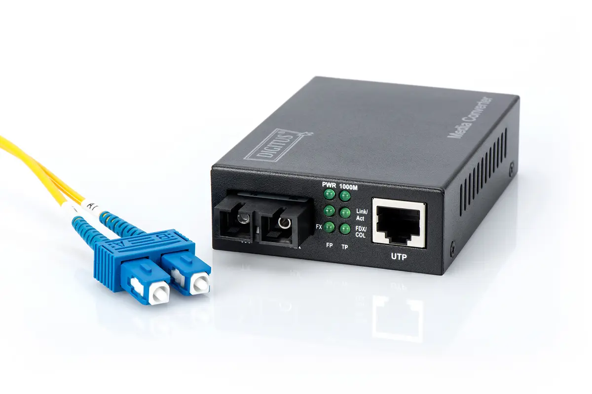 Digitus Gigabit Media Converter RJ45 / SC Photo 3