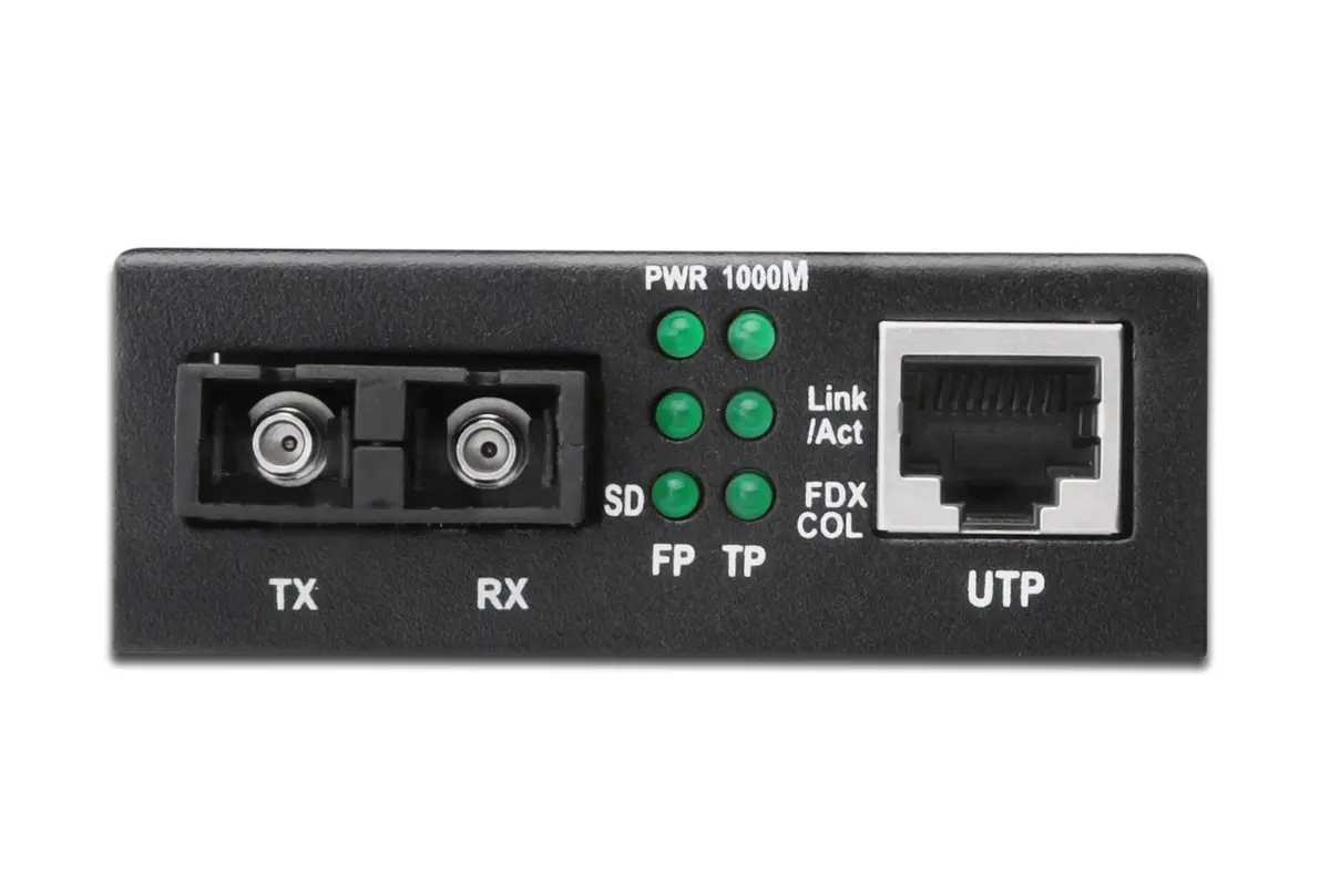 Digitus Gigabit Mediju pārveidotājs RJ45 / SC Photo 7