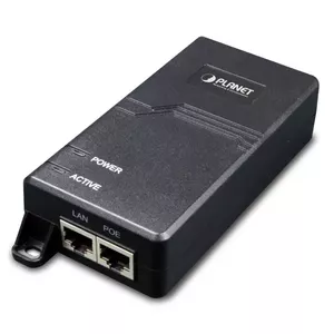 PLANET POE-163 PoE adapteris Ātrais Ethernet, Tīkls Gigabit Ethernet 53 V