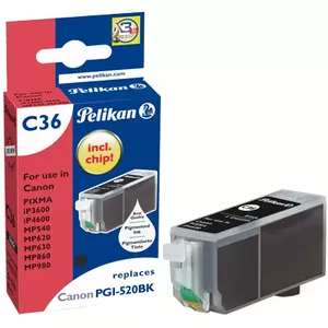 Pelikan Ink Cartridge tintes kārtridžs 1 pcs Melns