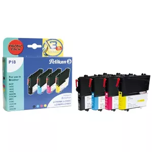 Cartridge Pelikan Brother P18 LC980 Multipack compatible Black