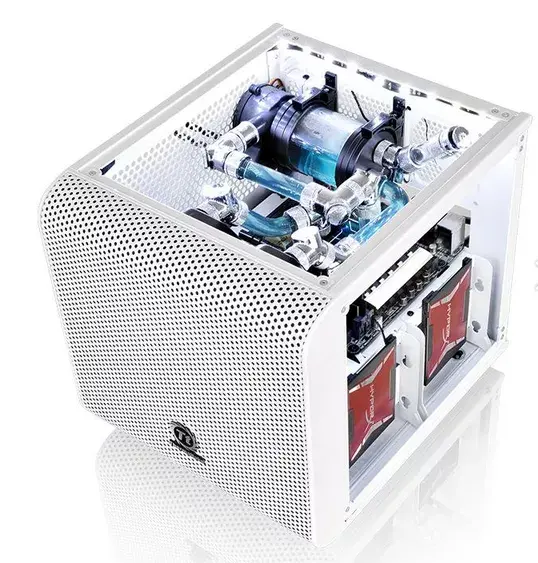 Компьютерный корпус Thermaltake Core V1 Snow Edition Photo 8