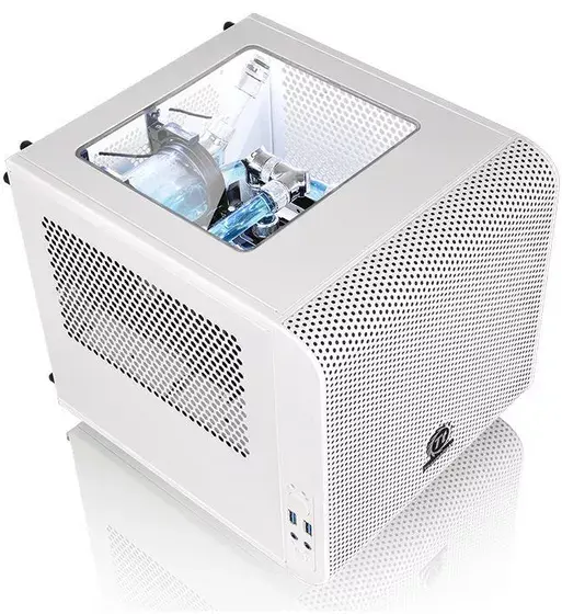 Компьютерный корпус Thermaltake Core V1 Snow Edition Photo 9