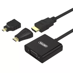 Адаптер видеокабеля UNITEK Y-6355 VGA в HDMI