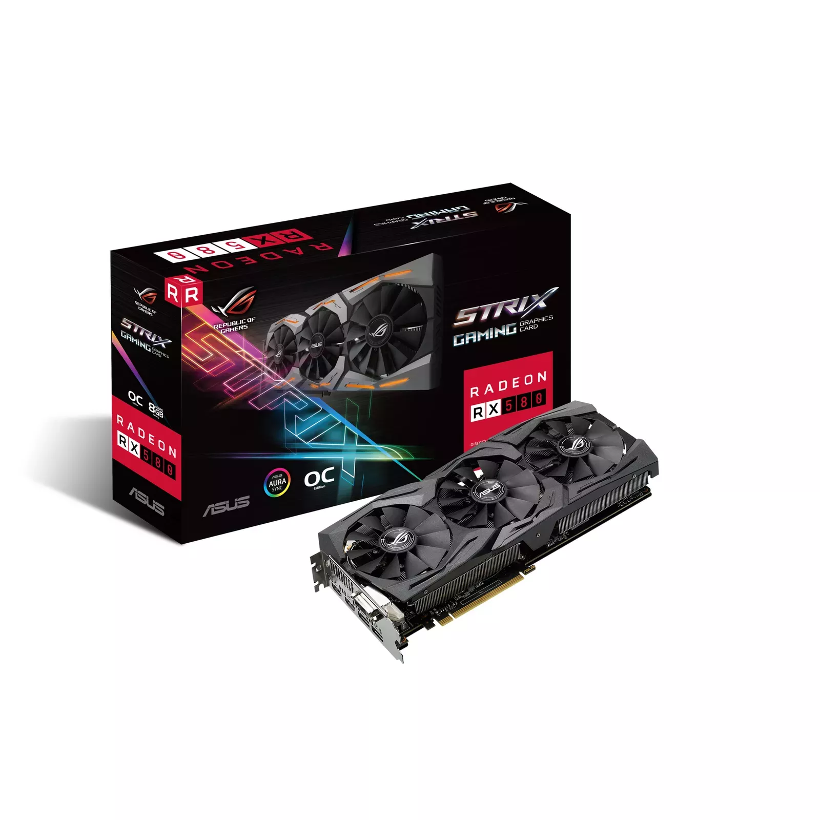 Asus STRIX-RX580-O8G-GAMING Photo 1