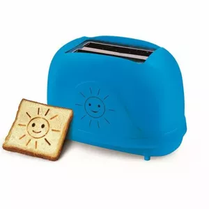 Toaster Esperanza Smiley EKT003B (750W; blue color)