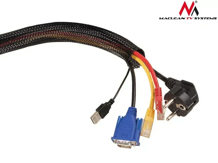 Органайзер для кабелей Maclean MCTV-675 B 1.8 м Photo 3