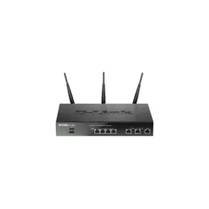 D-Link DSR-1000AC wireless router Gigabit Ethernet Dual-band (2.4 GHz / 5 GHz) Black