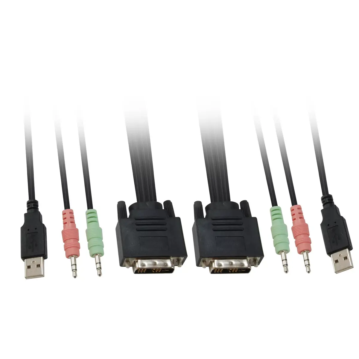 KVM slēdzis LevelOne 2-Port USB DVI-D Photo 2