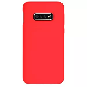 Защитный силиконовый чехол Evelatus для Samsung Galaxy S10e — красный