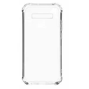 Чехол Evelatus для Samsung Galaxy S10 — прозрачный розовый с верёвочной петлёй