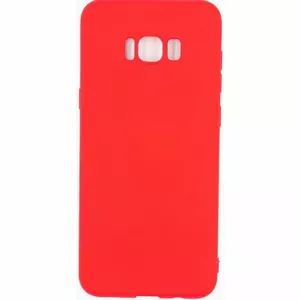 Силиконовый чехол Evelatus для Samsung Galaxy S8 Plus — soft-touch TPU, красный