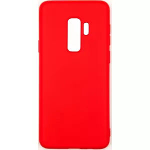Protective soft-touch TPU case Evelatus for Samsung Galaxy S9 Plus — Red
