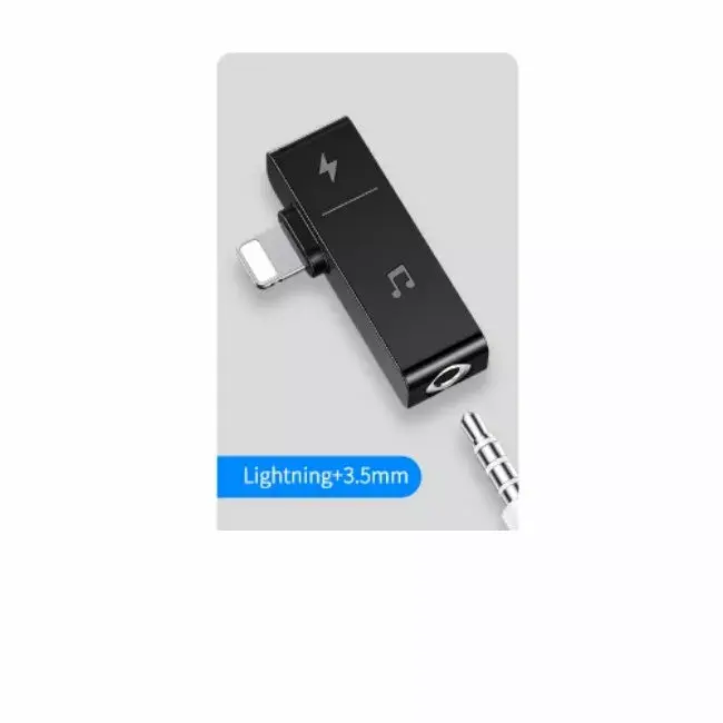 usams US-SJ385 divējāds Lightning adapters Photo 5