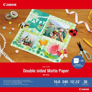 Double-sided Matte Paper Canon MP-101D 12"x12" 30 sheets