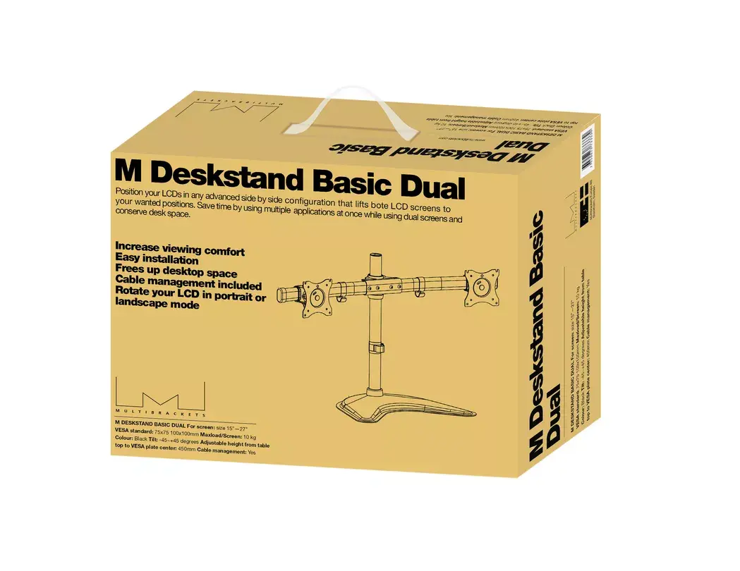 Galda statīvs Multibrackets M Deskstand Basic Dual Photo 18