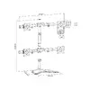 Multibrackets M Deskstand Basic Quad Photo 19