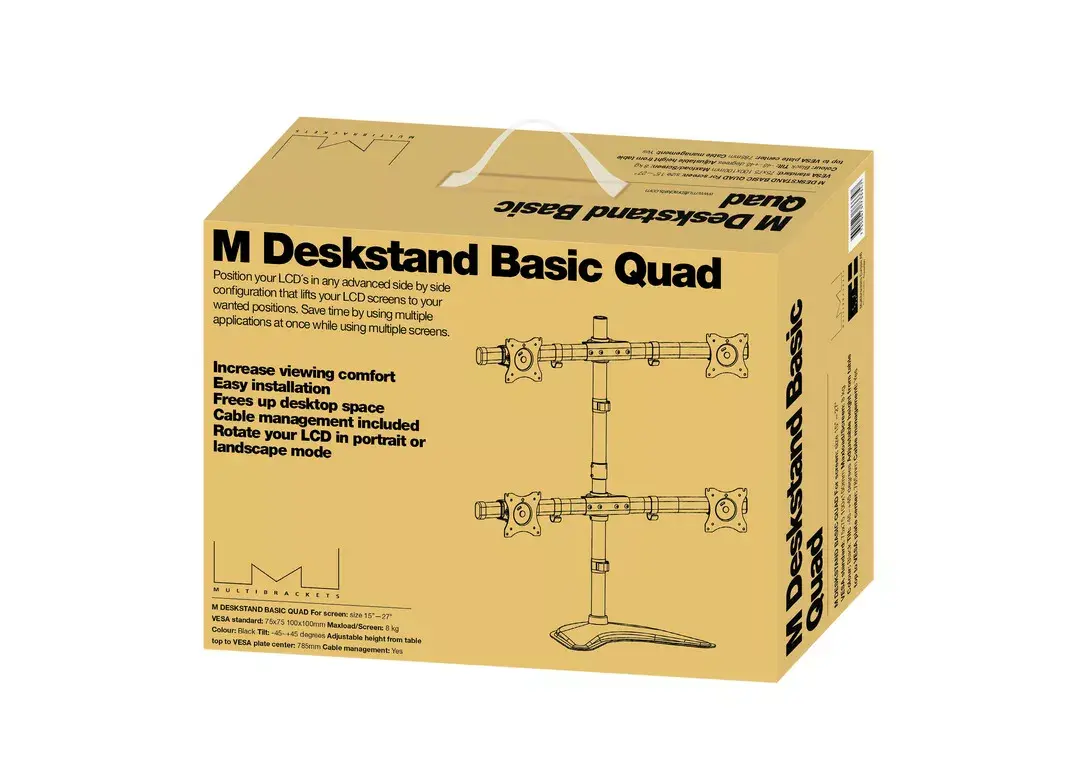 Multibrackets M Deskstand Basic Quad Photo 20