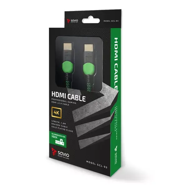 HDMI кабель Savio GCL-03 Photo 2