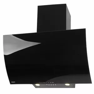 Kitchen chimney cooker hood AKPO WK-4 Clarus 60 — 168.9 m³/h airflow, 600 mm, black, Energy class C