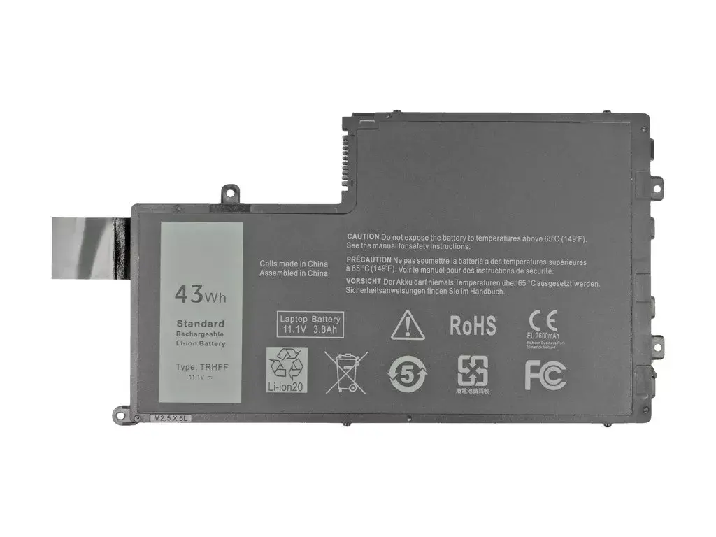 Akumulators MITSU priekš Dell Inspiron 15/14 3800 mAh Photo 3
