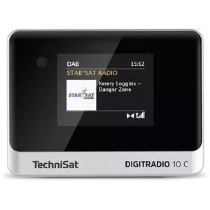 TechniSat DIGITRADIO 10 C Персональный Аналоговый и цифровой Черный, Серебристый