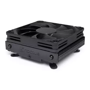 Procesora dzesētājs Noctua NH-L9i chromax.black, zema profila 92 mm ventilators, atbalsts LGA1151/LGA115x/AM4, 37 mm augstums, radiatora 95x95 mm