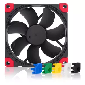 Computer case fan Noctua NF-A9 PWM CH.BK.S, 92 mm, PWM, 12V, 400–2000 RPM, 78.9 m³/h, 22.8 dB, SSO bearing