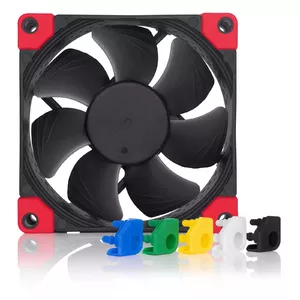 Кулер для корпуса Noctua NF-A8 PWM CH.BK.S 80 мм, 4‑pin PWM, 450–2200 об/мин, 17.7 дБ