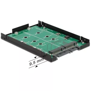 Internal M.2 Adapter DeLOCK 62590 SATA 6 Gbit/s RAID 0 1 JBOD
